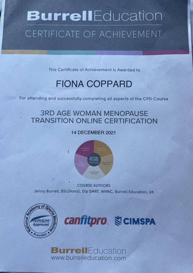 Burrell Education Certificate